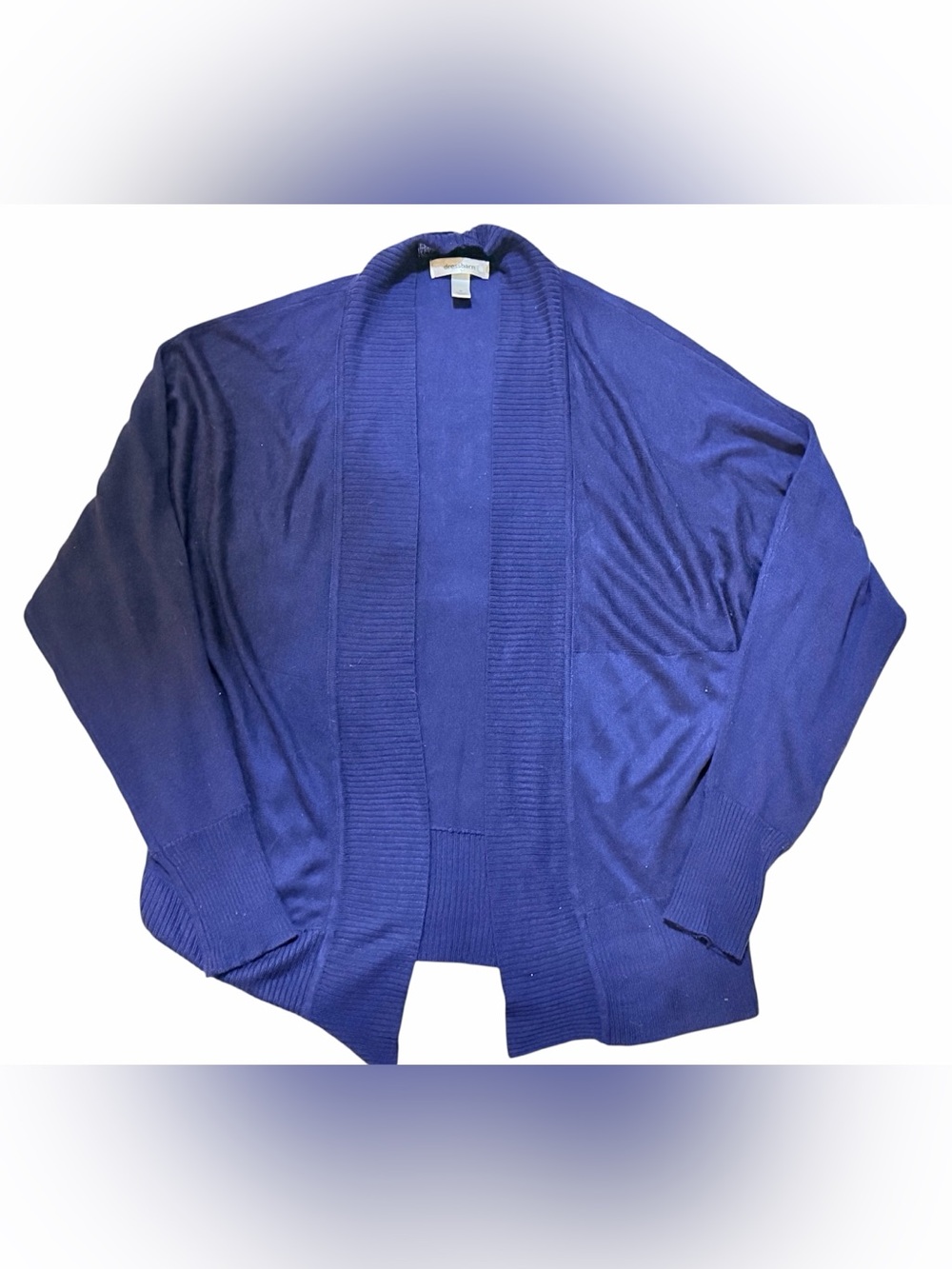 Dressbarn Navy Blue Cardigan Size M
